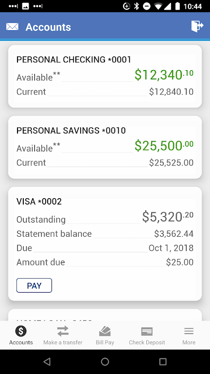 Connex Credit Union Mobile應用截圖第2張