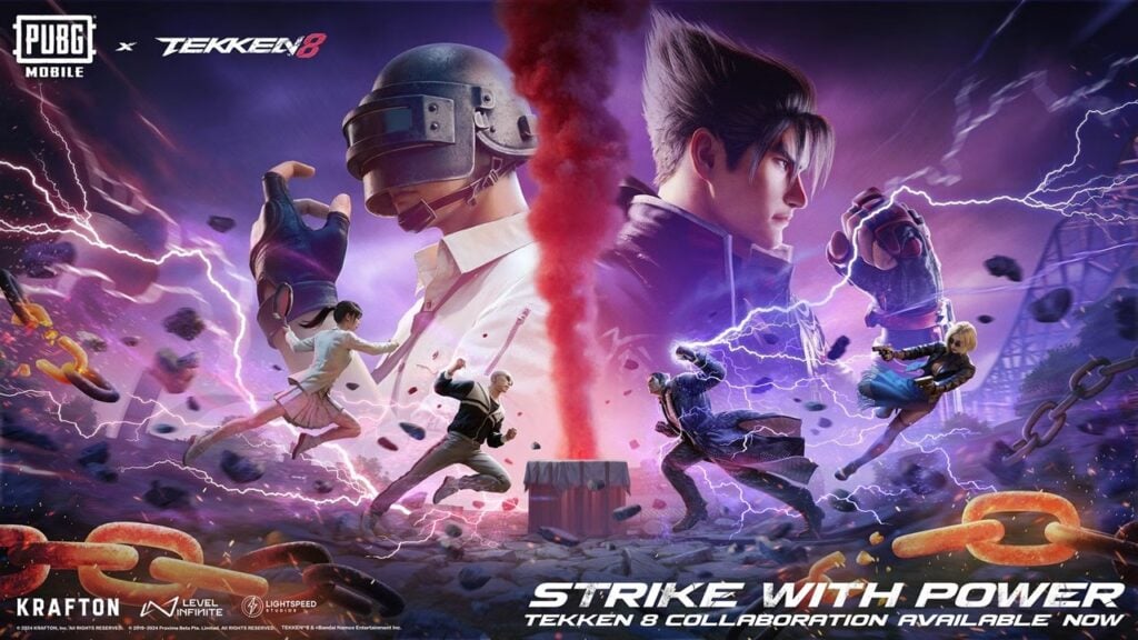 PUBG Mobile x Tekken 8 聯動推出新英雄、表情動作等！