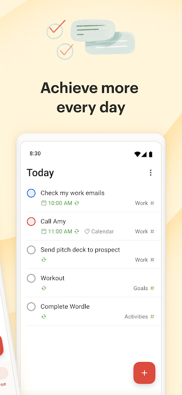Todoist: список дел и планы Скриншот 2
