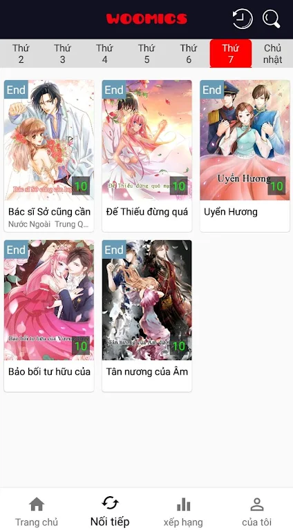 Ngôn Tình -- Webtoon,Manga,Comics應用截圖第3張