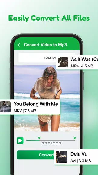 Video to MP3: Video Converter應用截圖第1張