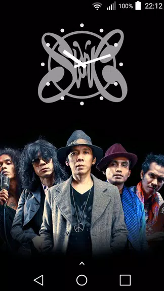 Slank Clock Widget Captura de pantalla 2
