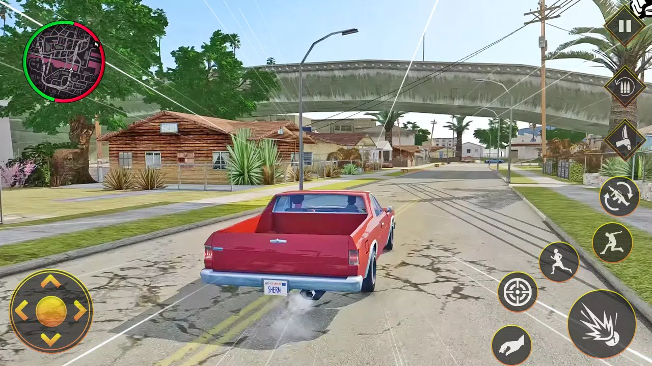 Gangster Theft Vegas City 3D Скриншот 2