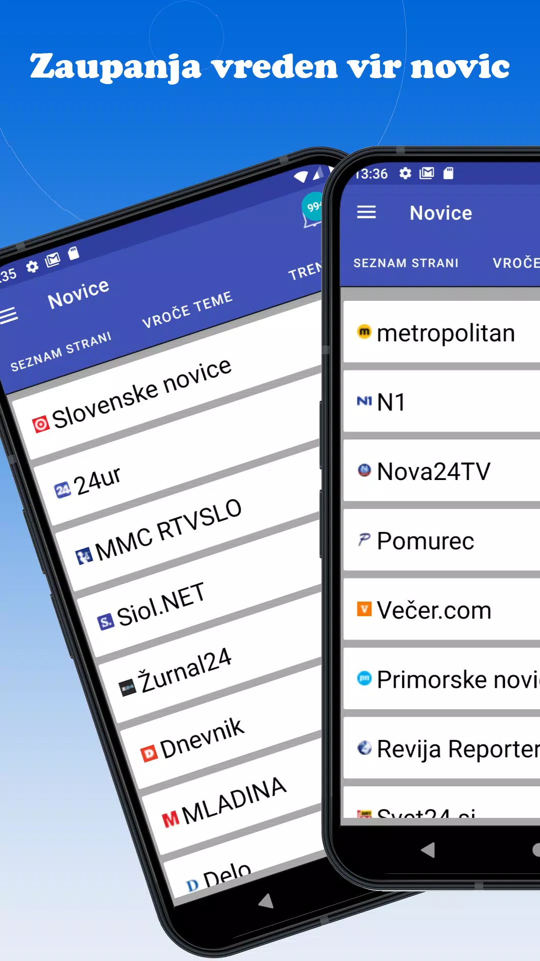 Slovenija Novice應用截圖第1張