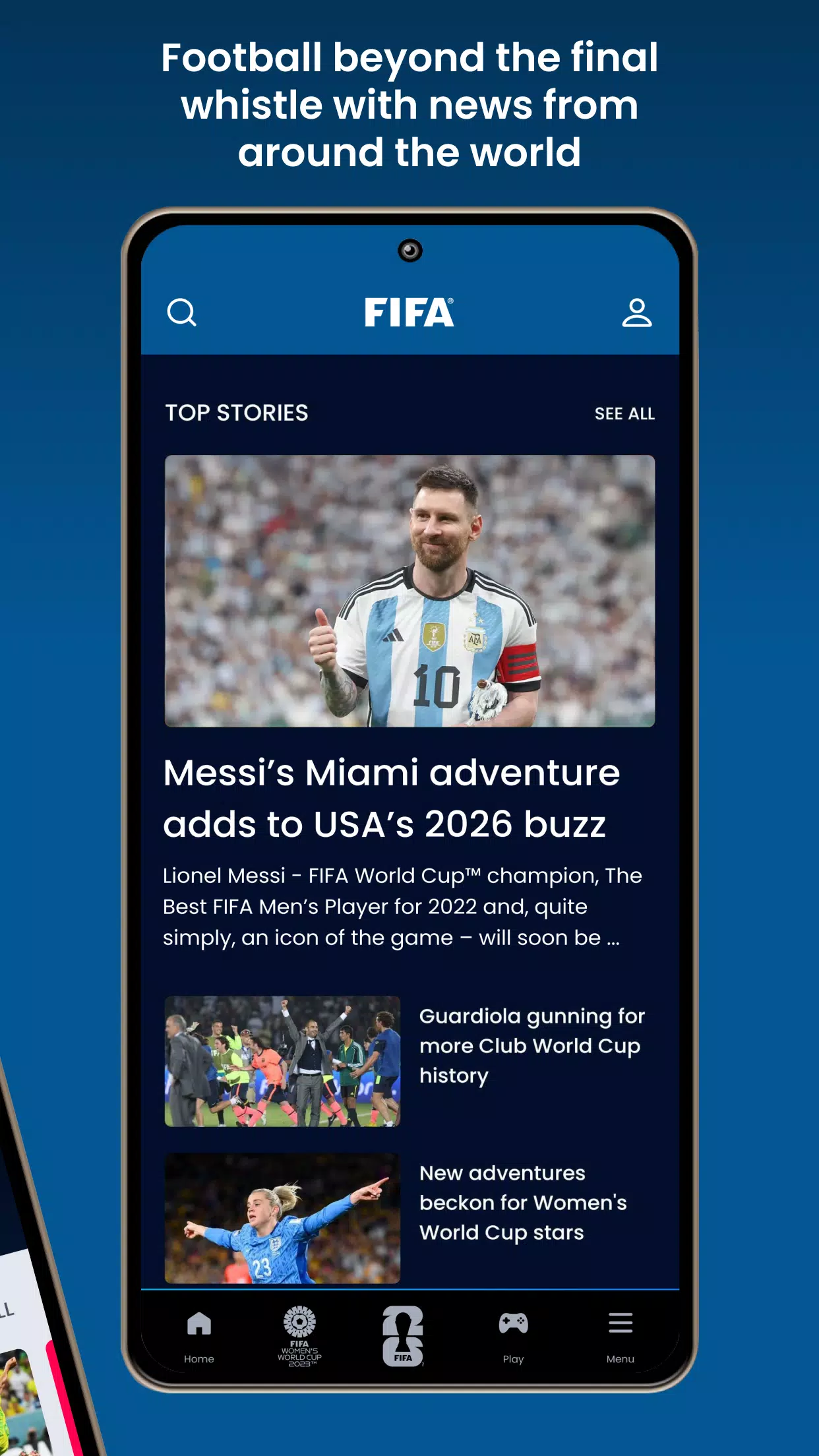 FIFA Official App Скриншот 2