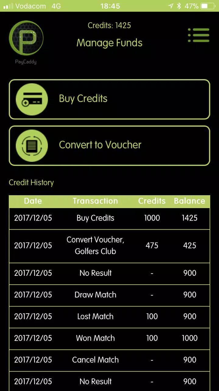 PayCaddy應用截圖第2張
