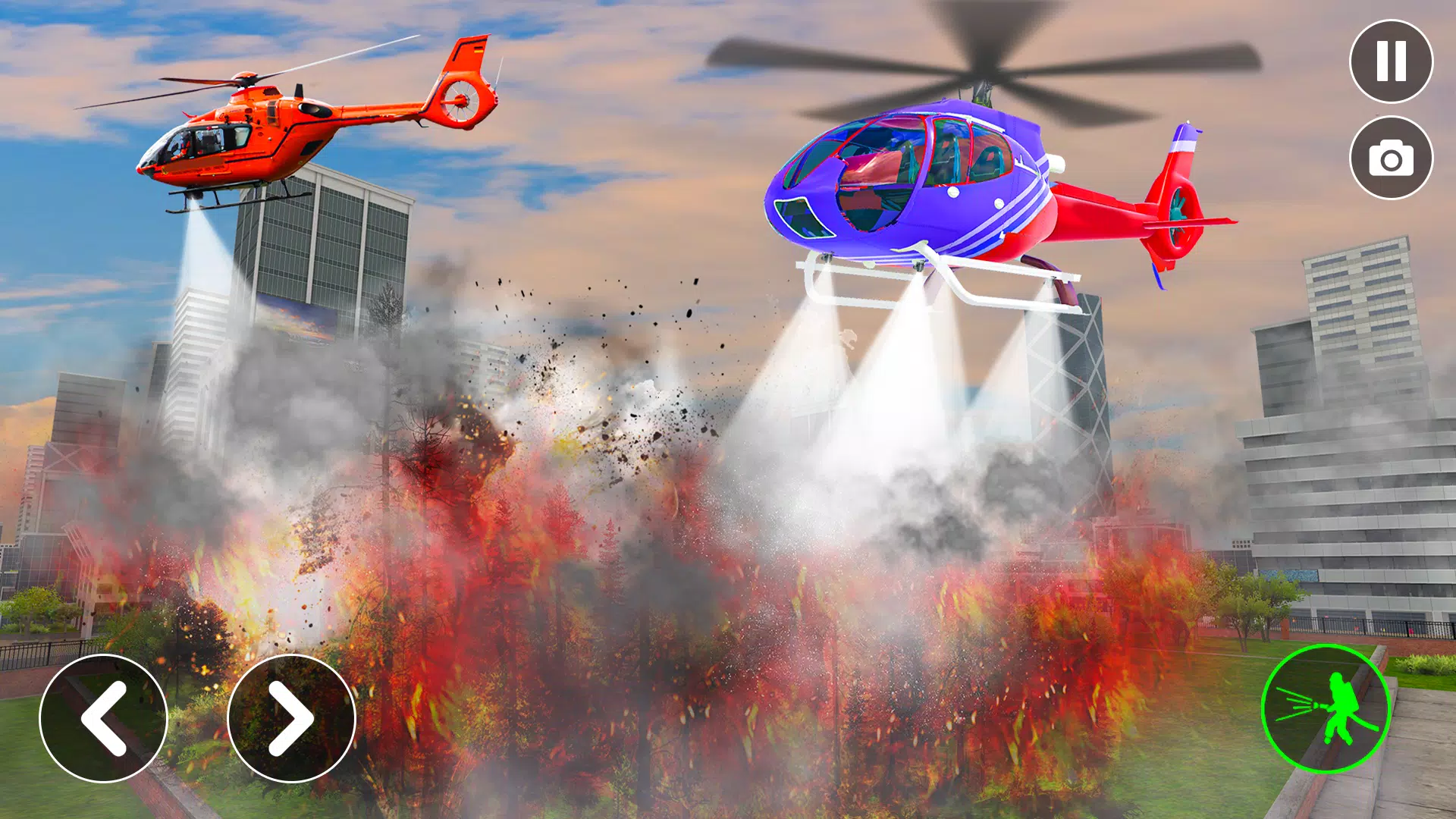 Fire Truck Rescue: Truck Games Скриншот 1