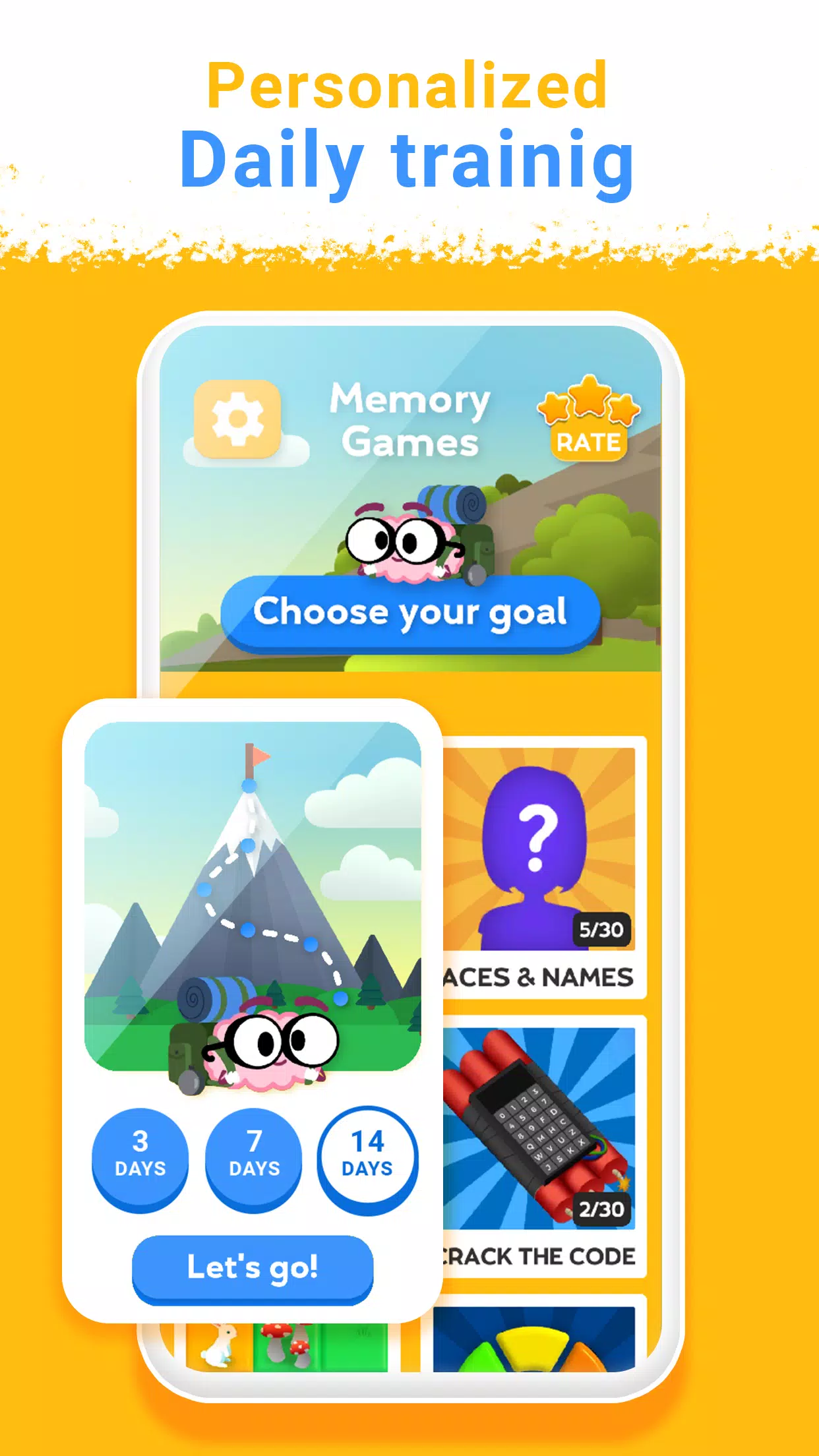 Train your Brain. Memory Games应用截图第3张