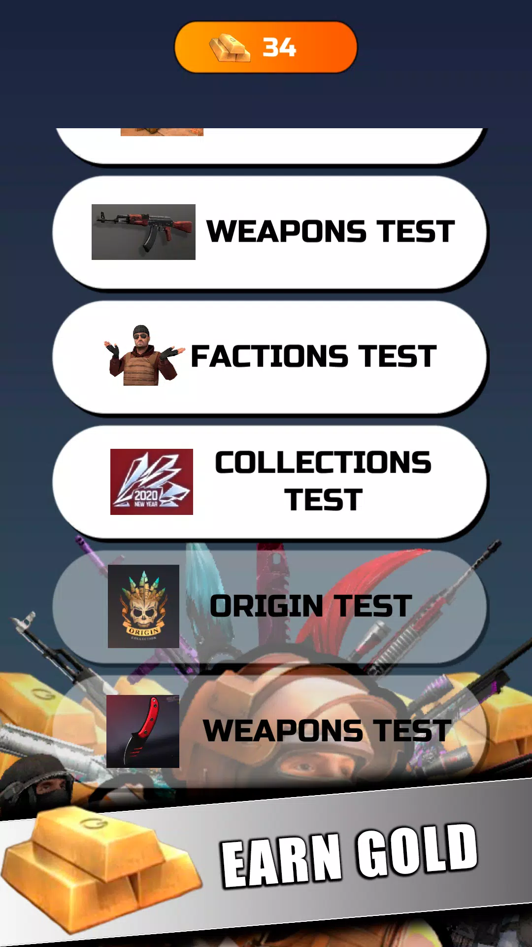 STANDOFF 2 - Mega Quiz應用截圖第3張