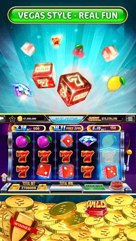Lucky Vegas Casino: Slots Game Captura de tela 4