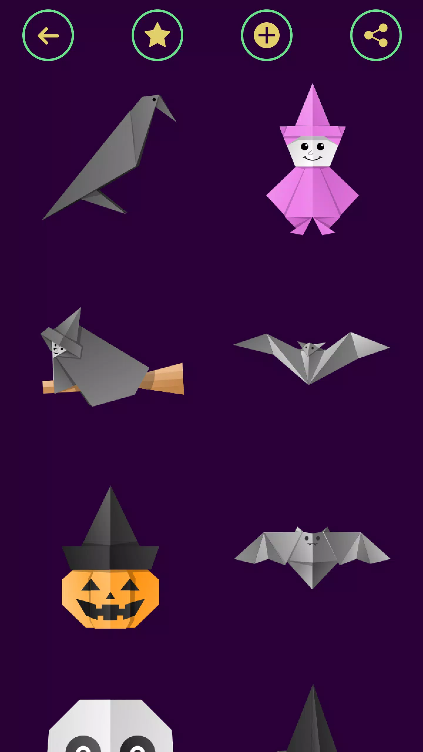 Origami Halloween應用截圖第3張