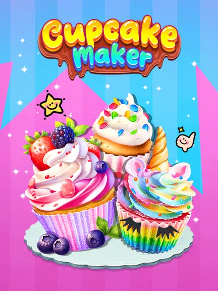 Cupcake Maker: Unicorn Cupcake 스크린샷 1