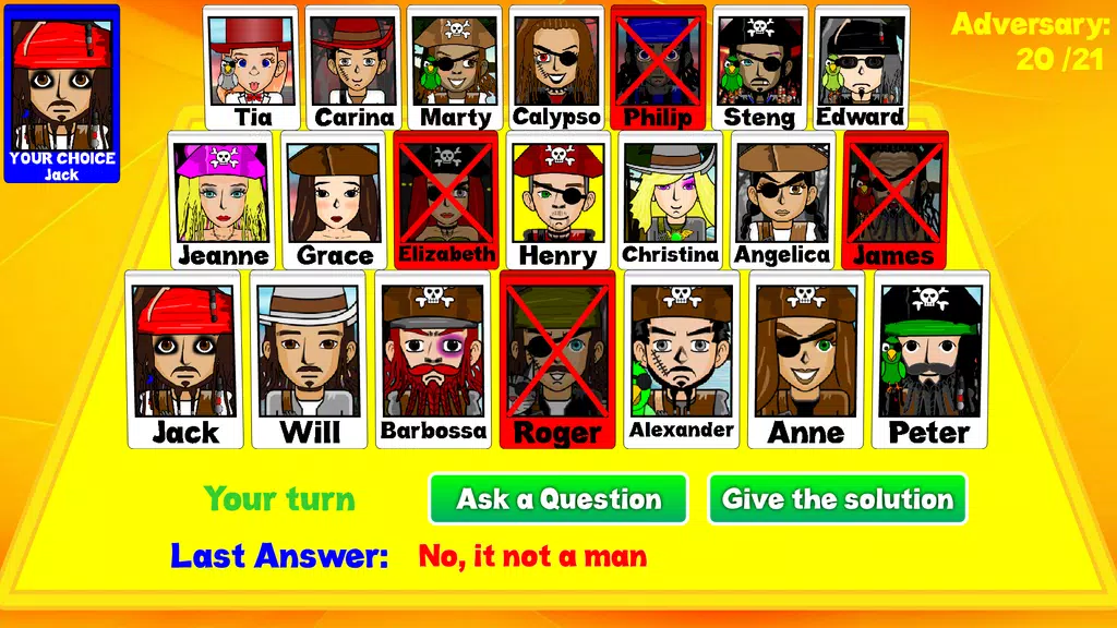 Guess who the character is Скриншот 3