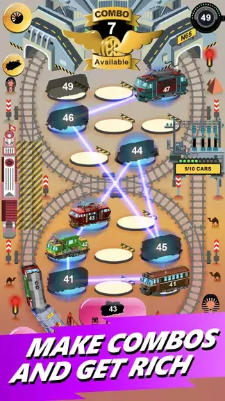 Train Merger Idle Train Tycoon应用截图第4张