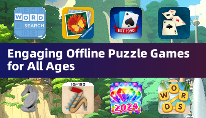 Engaging Offline Puzzle Games for All Ages