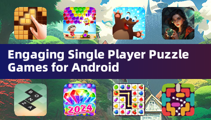 Engagierte Einzelspieler -Puzzlespiele für Android