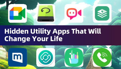 Versteckte Utility -Apps, die Ihr Leben verändern werden
