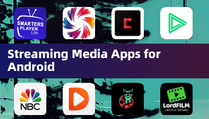 Streaming -Medien -Apps für Android