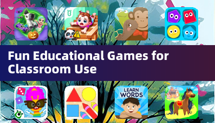 Jogos educacionais divertidos para uso em sala de aula