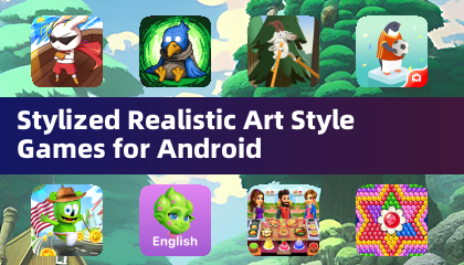 為Android的有程式化的現實藝術風格遊戲