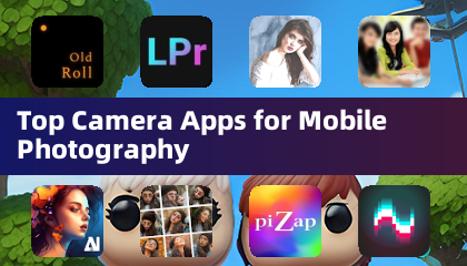 Meilleures applications photo pour la photographie mobile