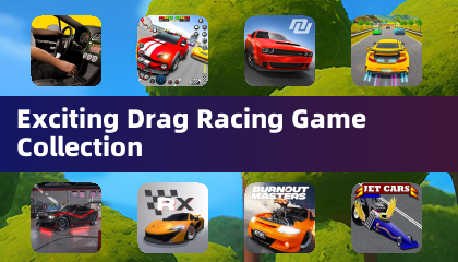Collection Passionnante de Jeux de Drag Racing