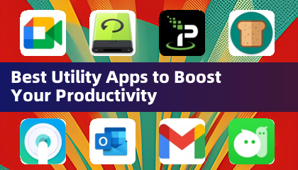 Meilleures applications utilitaires pour booster votre productivité