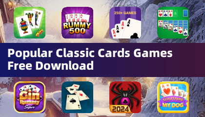 Jeux de cartes classiques populaires à télécharger gratuitement