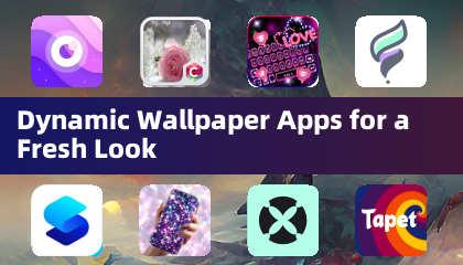 Applications de fonds d'écran dynamiques pour un nouveau look
