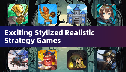 Jeux de stratégie réalistes stylisés passionnants