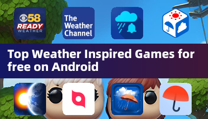 Android에서 무료로 즐기는 날씨 테마 탑 게임