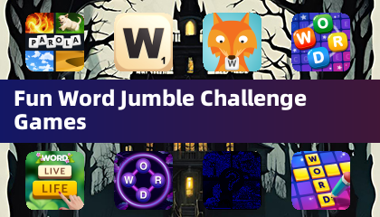 Fun Word Jumble Challenge Games