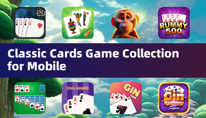 Classic Cards Game Collection für Mobile