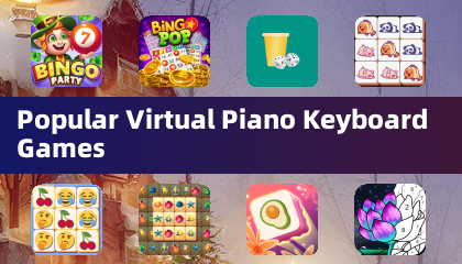 Popular Virtual Piano Keyboard Games