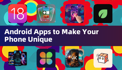 당신의 폰을 유니크하게 만들어줄 Android 앱들