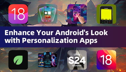 개인화 앱으로 당신의 Android를 더 멋지게 꾸며보세요