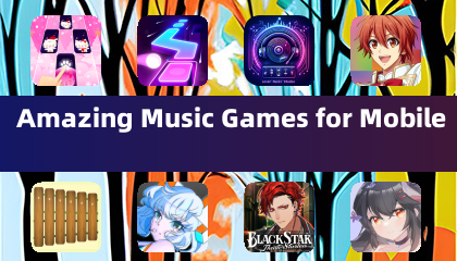 Erstaunliche Musikspiele für Mobilgeräte