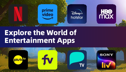 Entdecken Sie die Welt der Entertainment-Apps