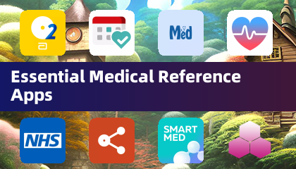 Wichtige medizinische Referenz-Apps