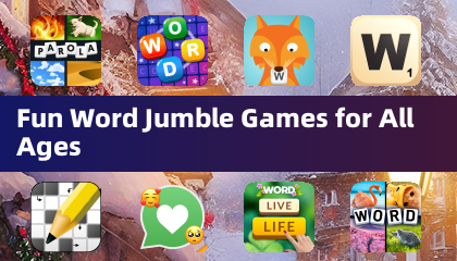 Unterhaltsame Wort-Jumble-Spiele für alle Altersgruppen
