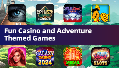 Fun Casino and Adventure Themed Games