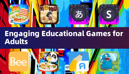 Engaging Educational Games for Adults