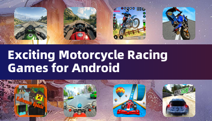 Aufregende Motorradrennen-Spiele für Android