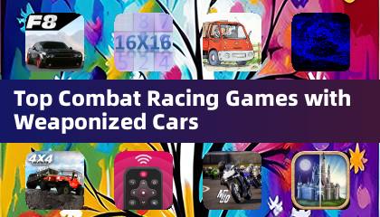 Top Combat Racing Games with Weaponized Cars