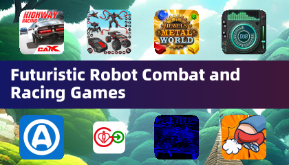 Futuristic Robot Combat and Racing Games