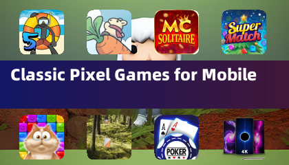 Classic Pixel Games for Mobile