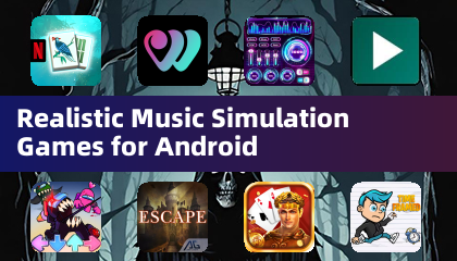 Jeux de simulation musicale réaliste pour Android