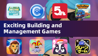 Exciting Building and Management Games