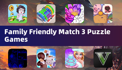 Family Friendly Match 3 Puzzle Games