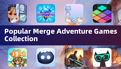 Beliebte Merge-Abenteuer-Spiele-Sammlung